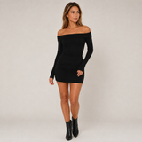 Blanka – Leopard Print Slip Mini Dress