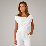 Cara – Draped Relaxed Top